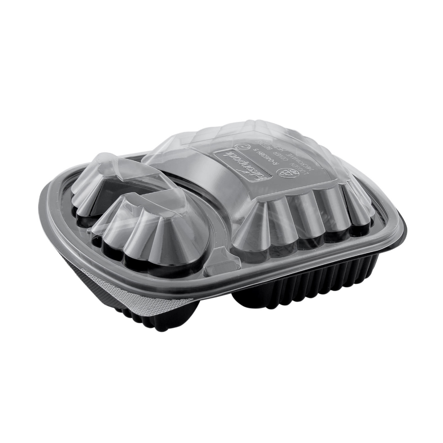 BLACK BASE TRIPLE COMPARTMENT 