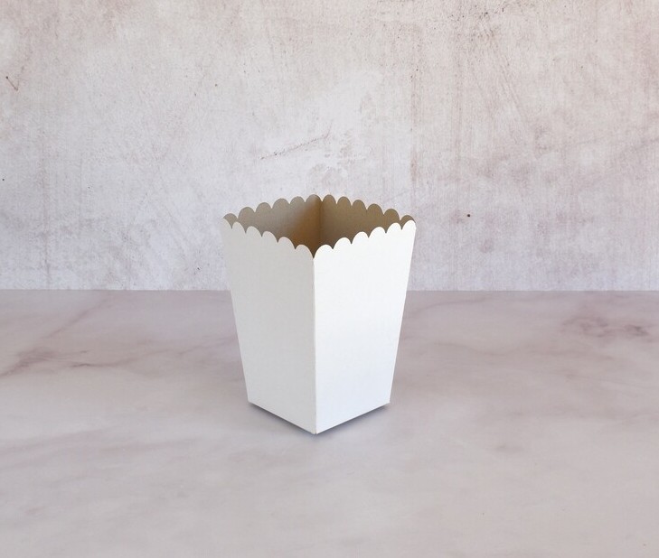 WHITE POPCORN SQUARE 