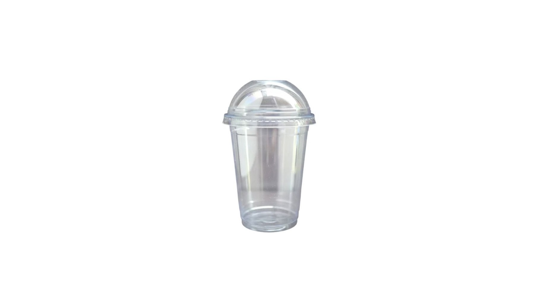 CLEAR PLASTIC JUICE CUP 