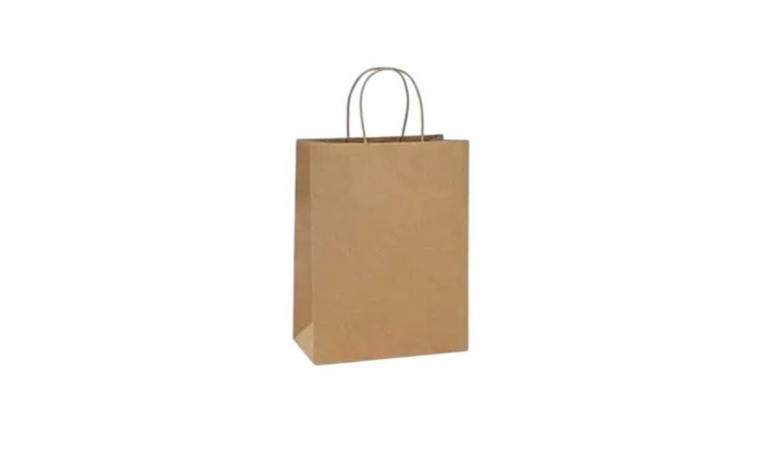 KRAFT TAKEAWAY TWISTED HANDLE BAG