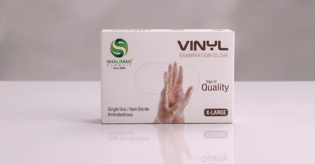 White Vinyl Gloves X-Large